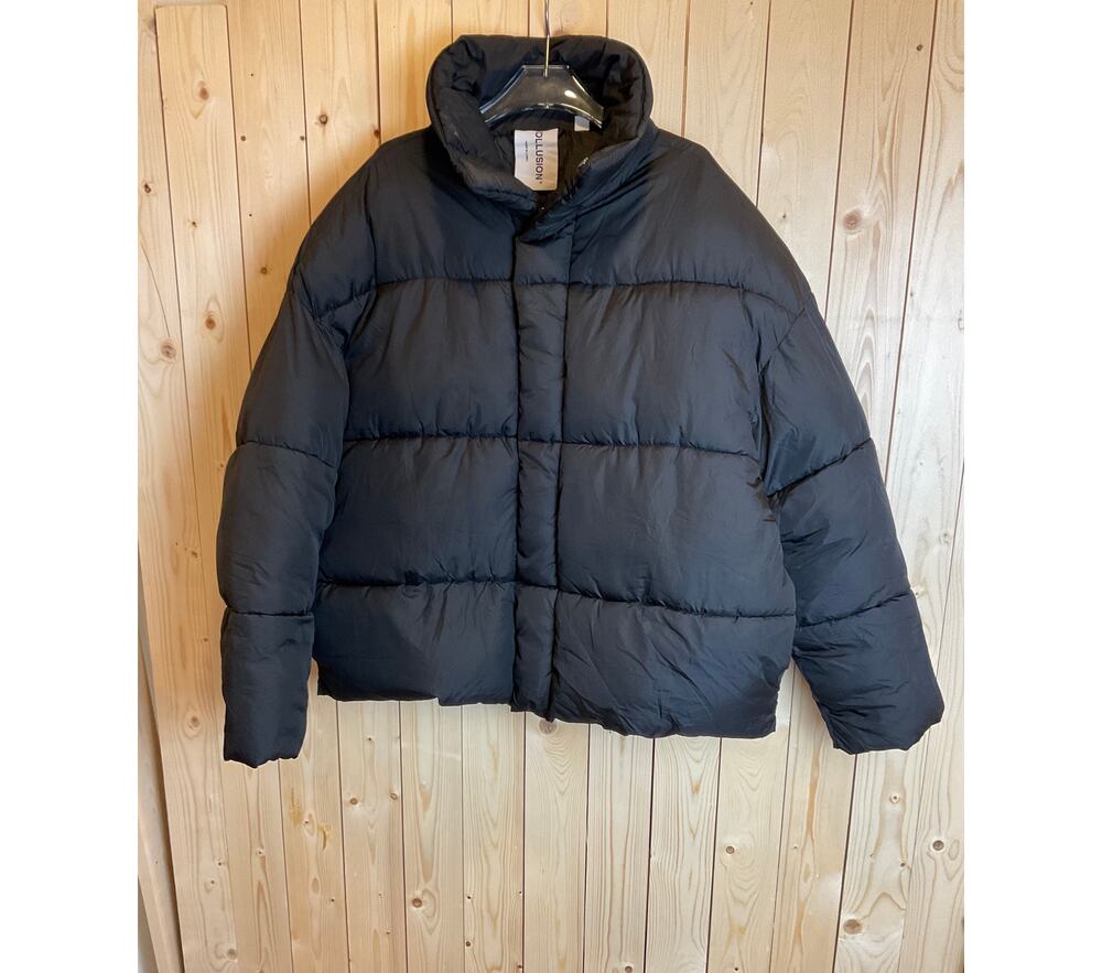 ASOS Collusion Puffer Jacket, Black - Size S